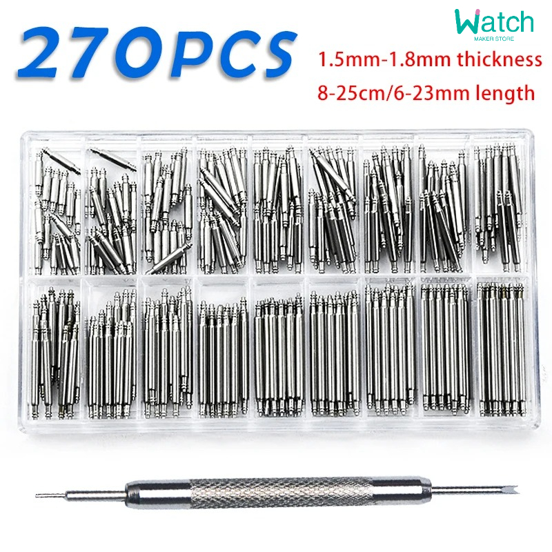 Spring Bar Tool Set - Barras de mola de aço sem