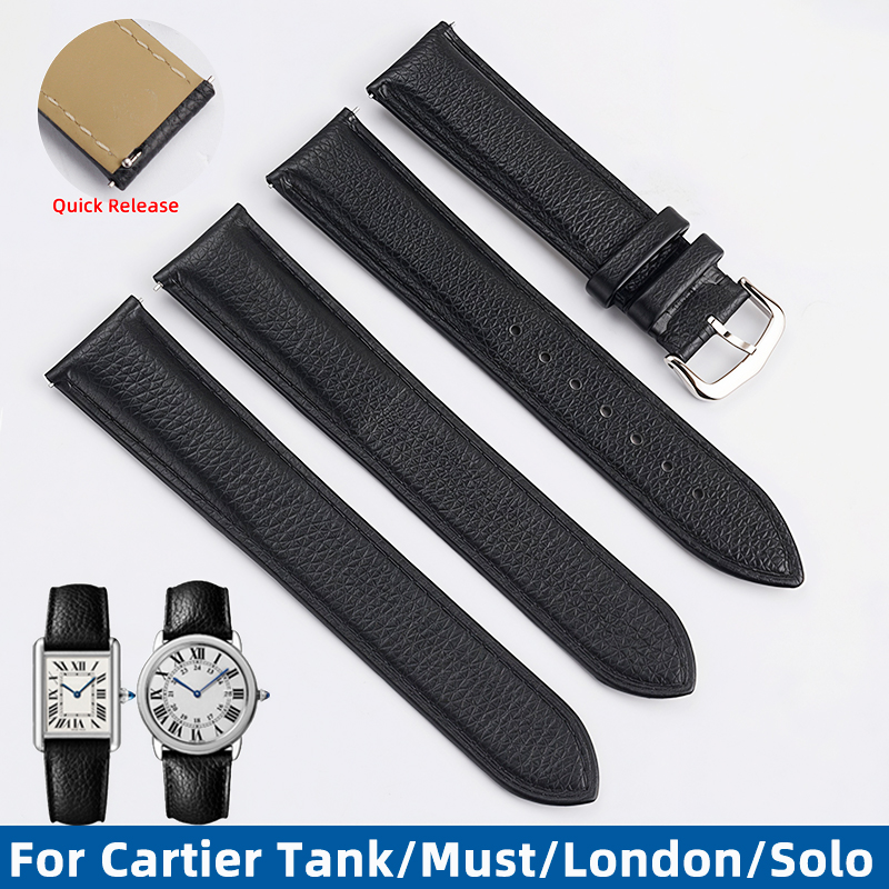 Cartier Watch Tank - Pulseira de relógio de liberação rápida,