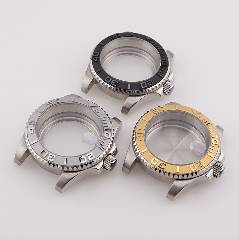 Seiko Watch Prospex - Caixas de Relógio Prateadas de 40MM