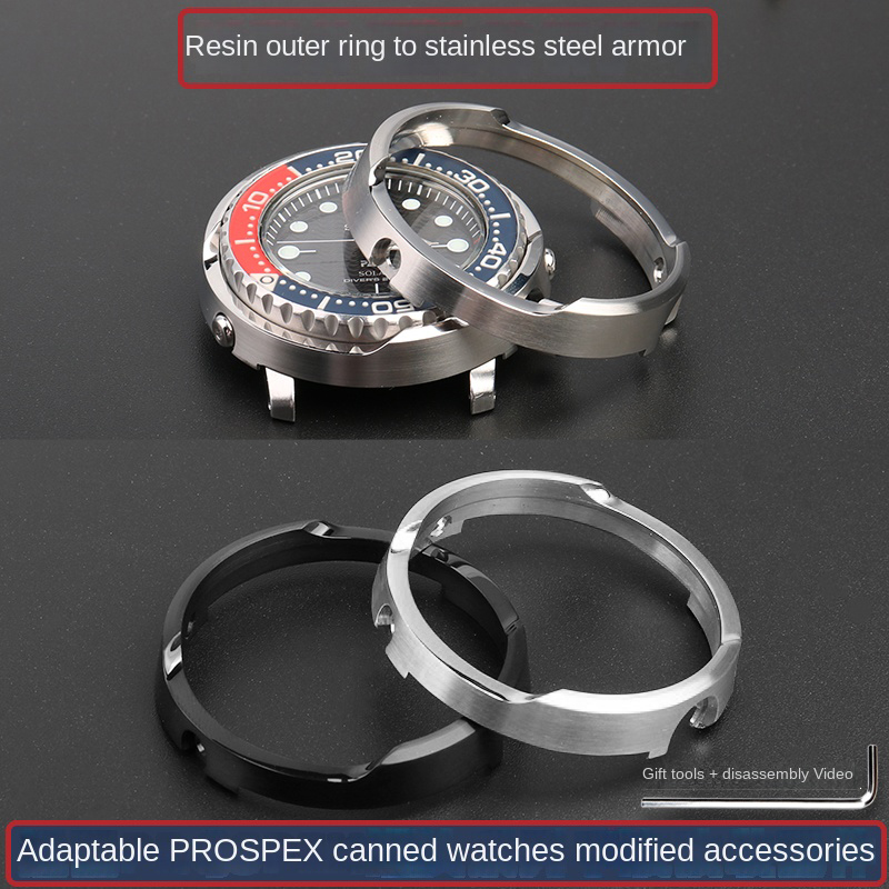 Seiko Watch Prospex - Caixa de relógio para seiko prospex