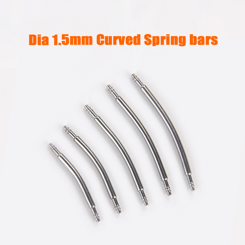 Curved Spring Bar - Curvo Assista Strap Link Bars, Bent