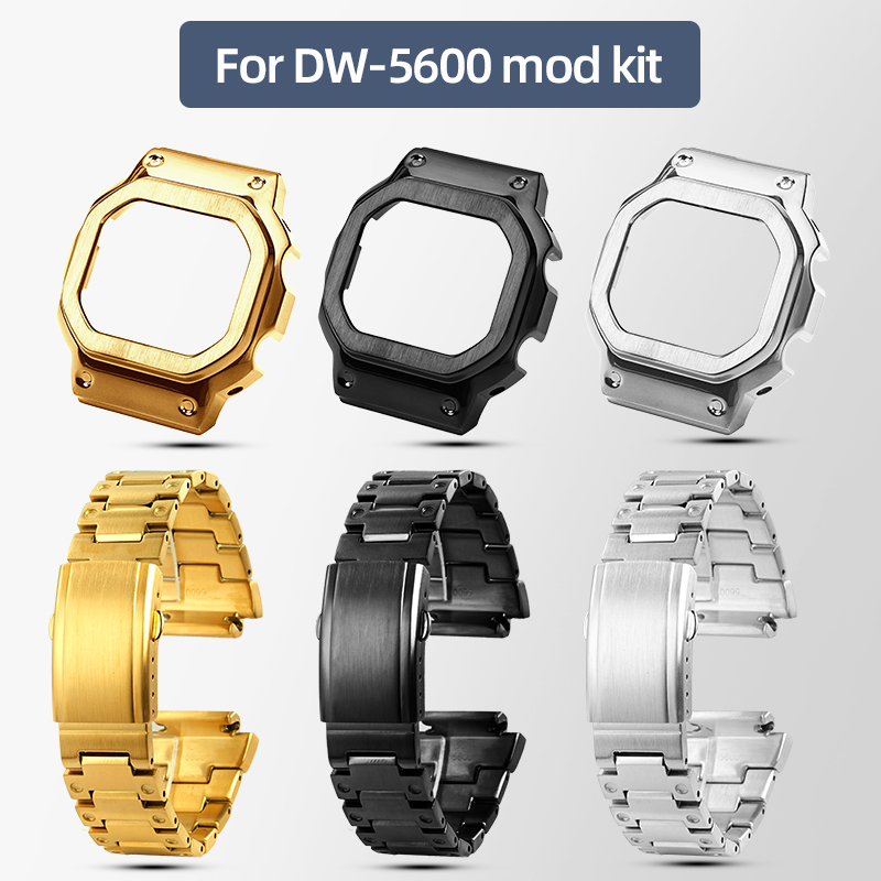 Casio Watch G-Shock Dw-5600 - Kit de pulseira de caixa de