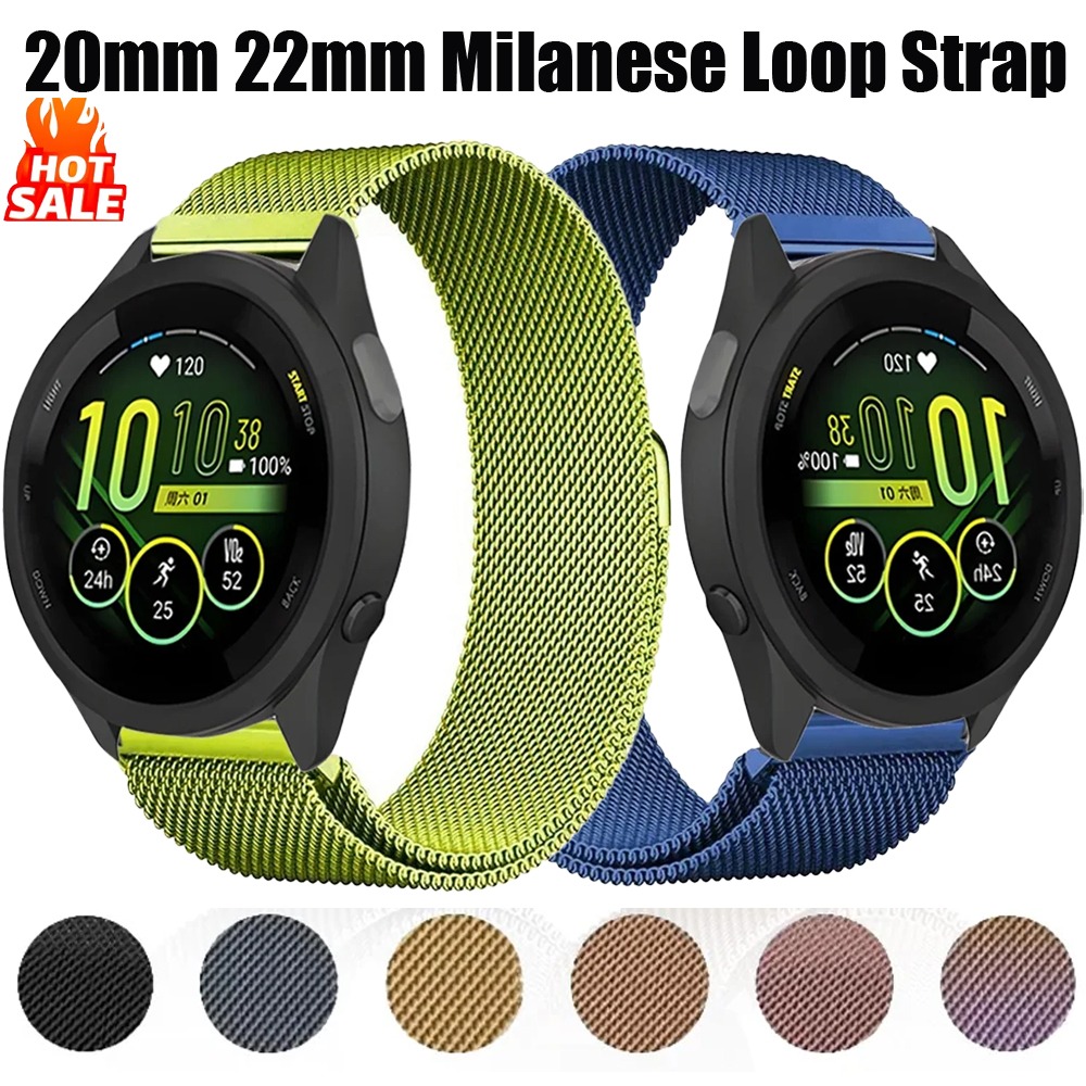 Milanese Loop Magnetic - Pulseira Milanese de 20mm 22mm para