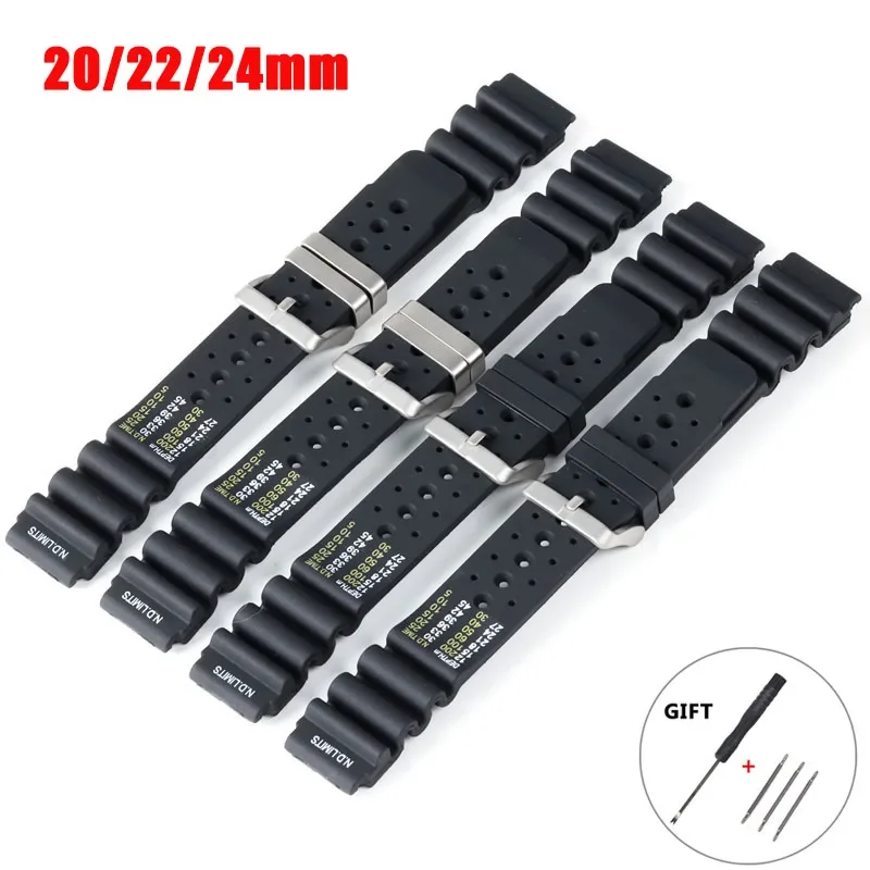 Citizen Watch Promaster - Pulseira de silicone de mergulho para