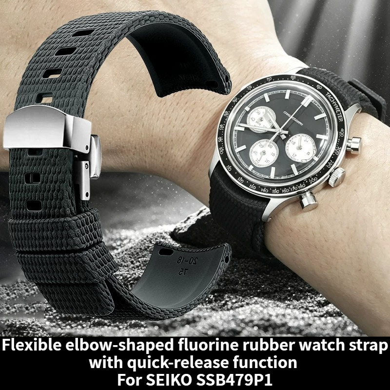 Seiko Watch Prospex - Pulseira de relógio curvada em arco