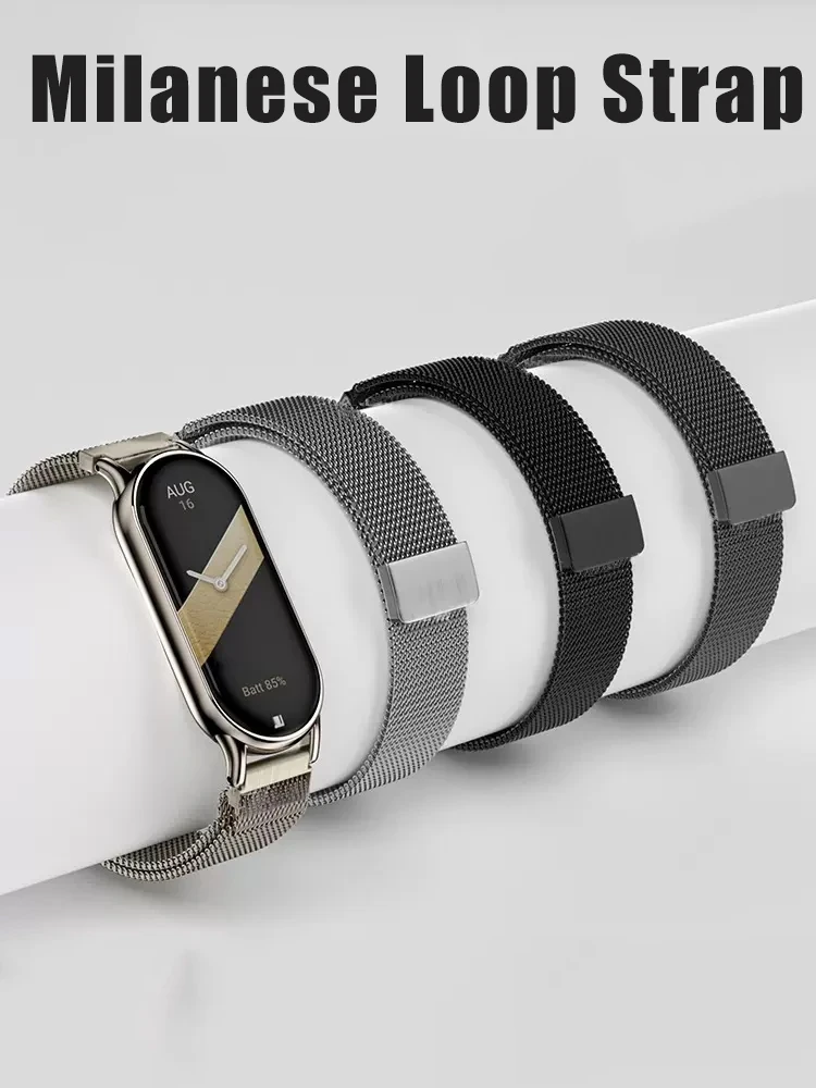 Milanese Loop Magnetic - Laço magnético para xiaomi banda inteligente