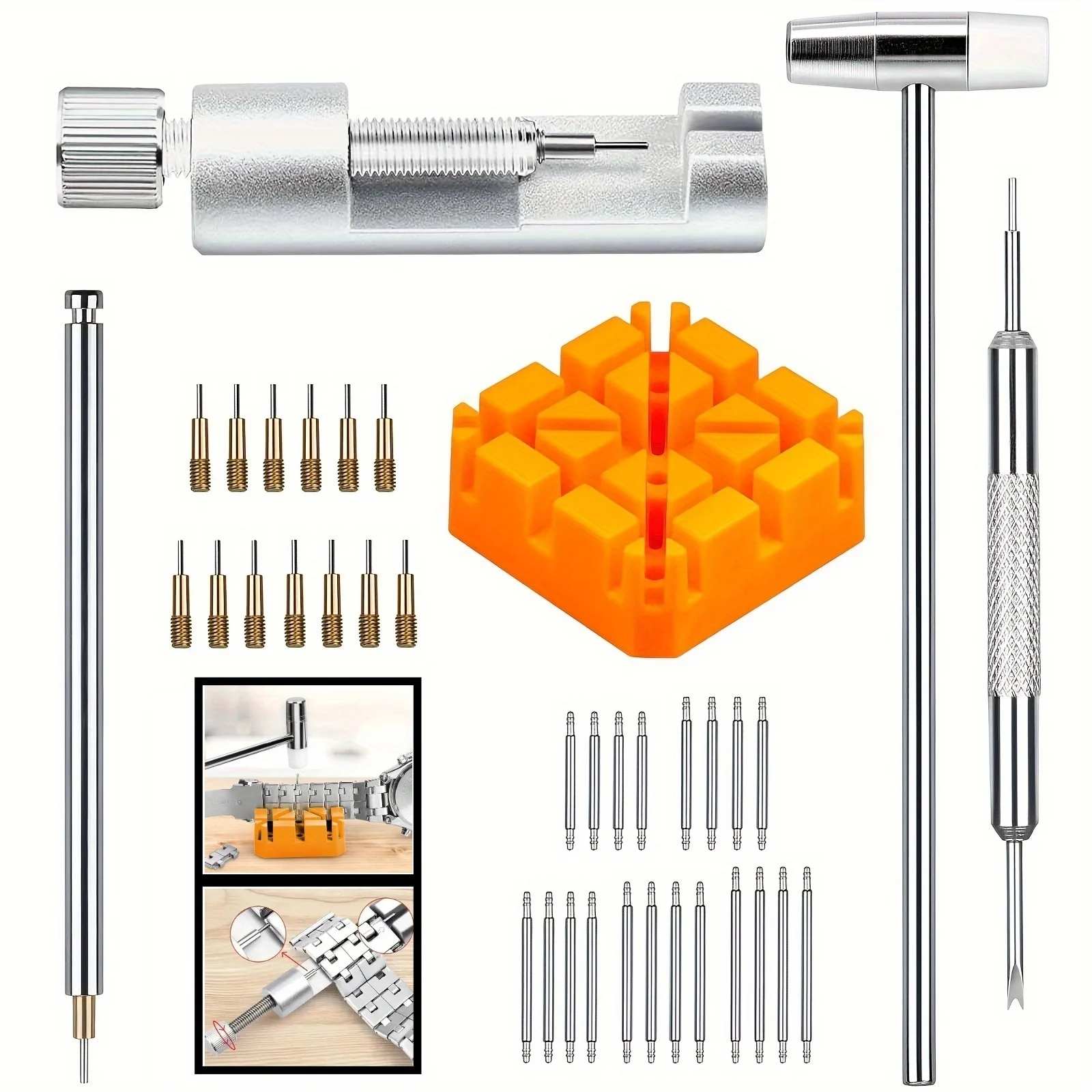 Spring Bar Tool Set - 41 pçs/set link de relógio, kit