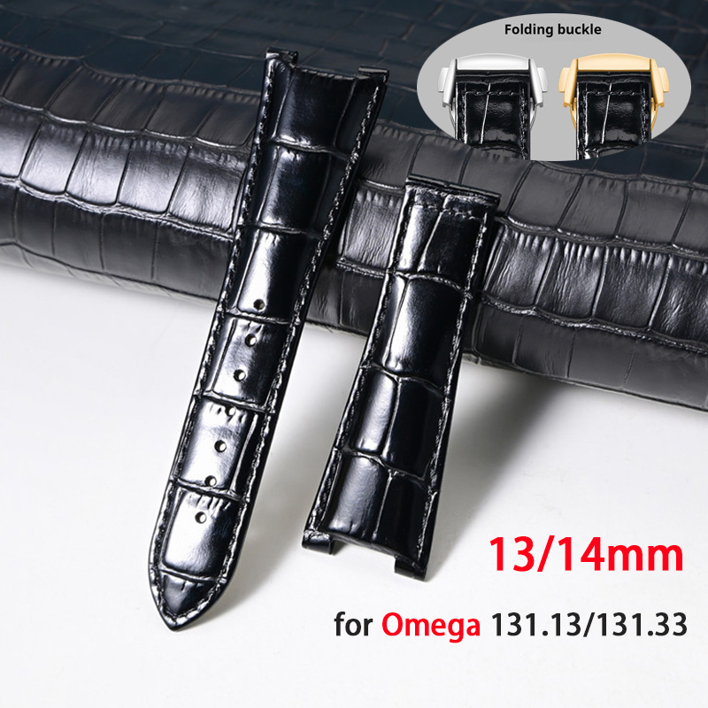 Omega Watch Constellation - Pulseira de extremidade côncava para 13*25mm