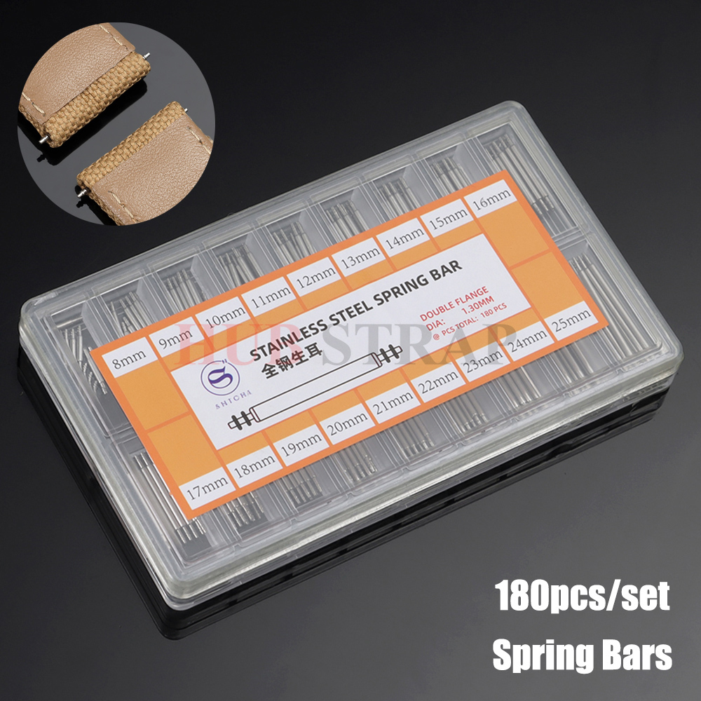 Spring Bar Tool Set - Conjunto de 180 Peças de Barras