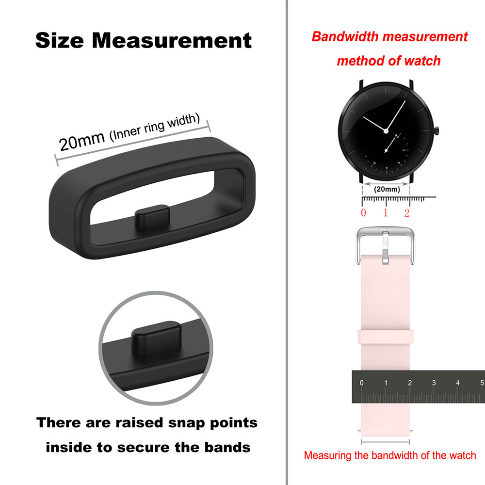 Anel de borracha para relógio, - Silicone Watch Band 22Mm avaliação e preço