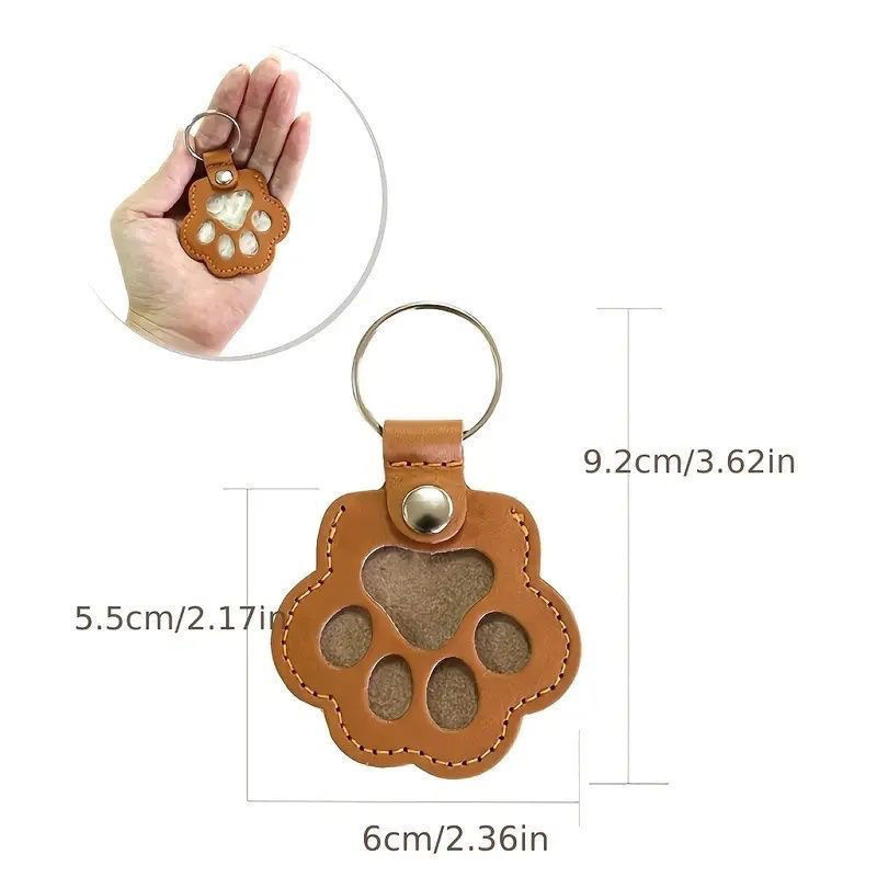 Chaveiro Coletor de Pelos de C - Leather Strap Quick Release avaliação e preço