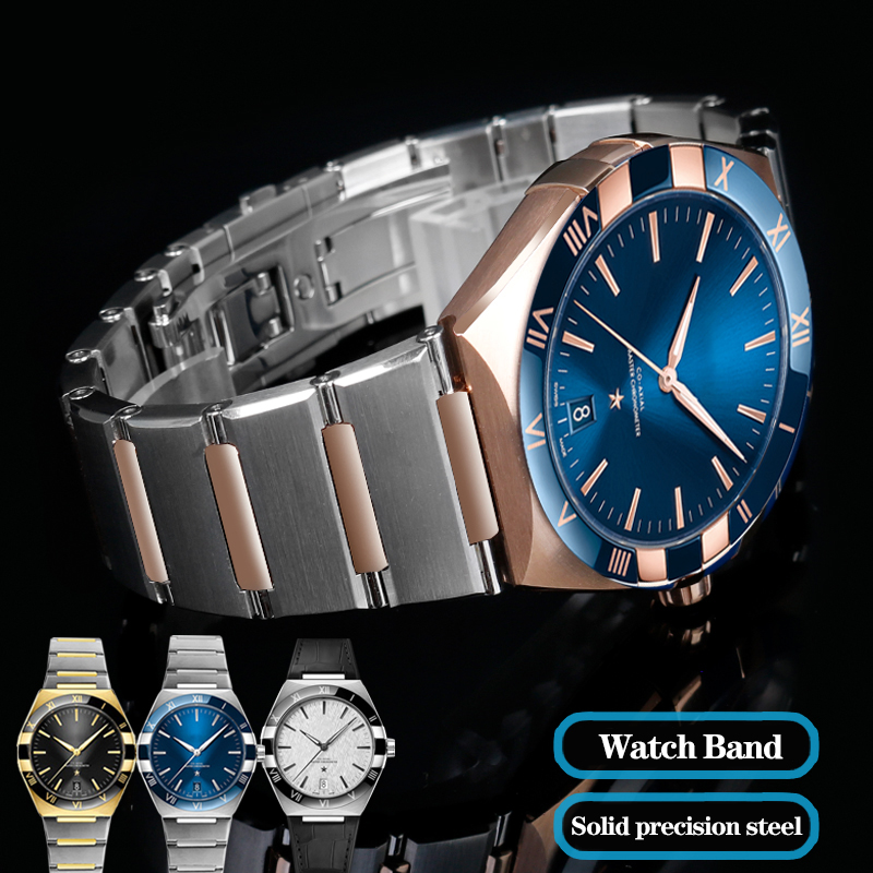 Precisão Aço Assista Cadeia Pu - Omega Watch Constellation avaliação e preço