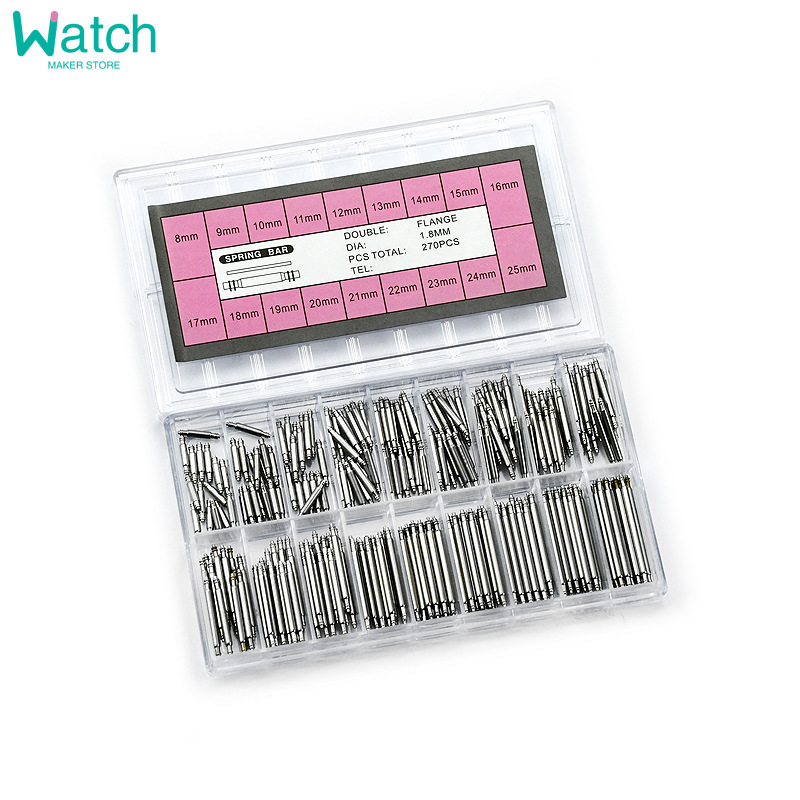 Barras de mola de aço sem tens - Spring Bar Tool Set avaliação e preço