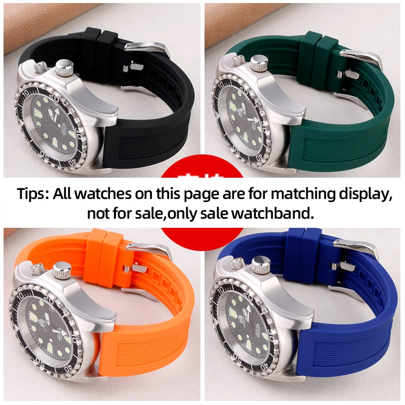 Acessórios de relógio de silic - Citizen Watch Promaster avaliação e preço