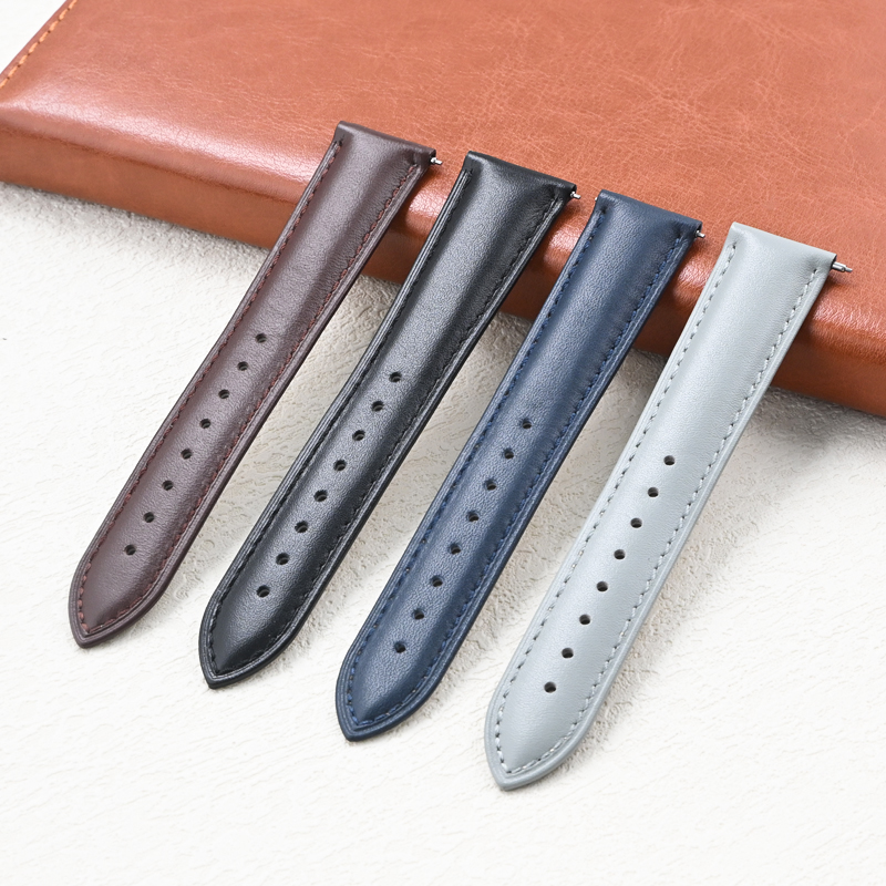 Pulseira de Couro Genuíno 12/1 - Leather Strap Quick Release avaliação e preço