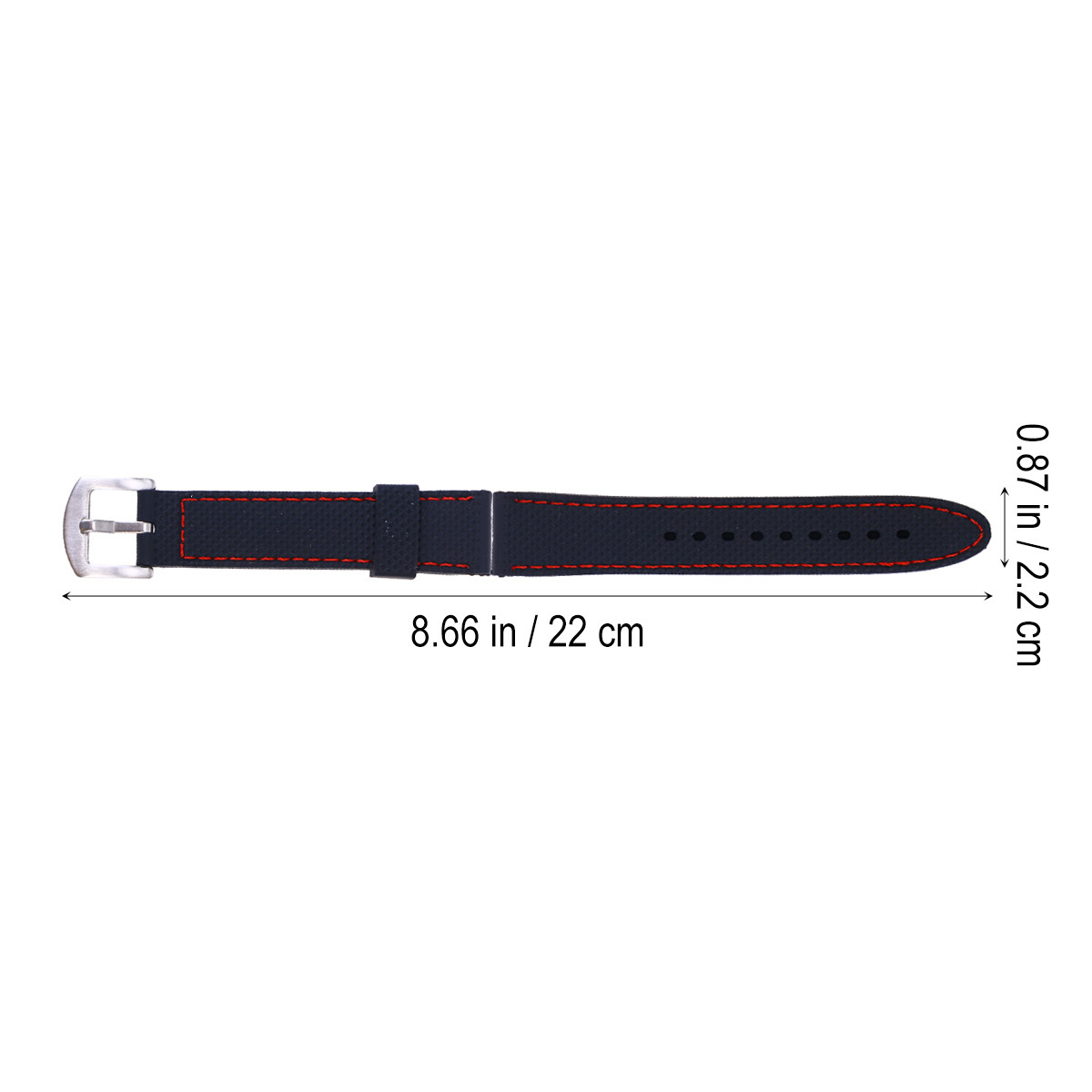 Pulseira de relógio de silicon - Silicone Watch Band 22Mm avaliação e preço