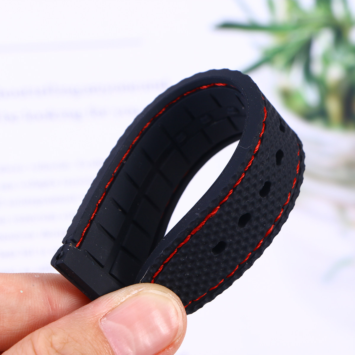 Pulseira de relógio de silicon - Silicone Watch Band 22Mm avaliação e preço