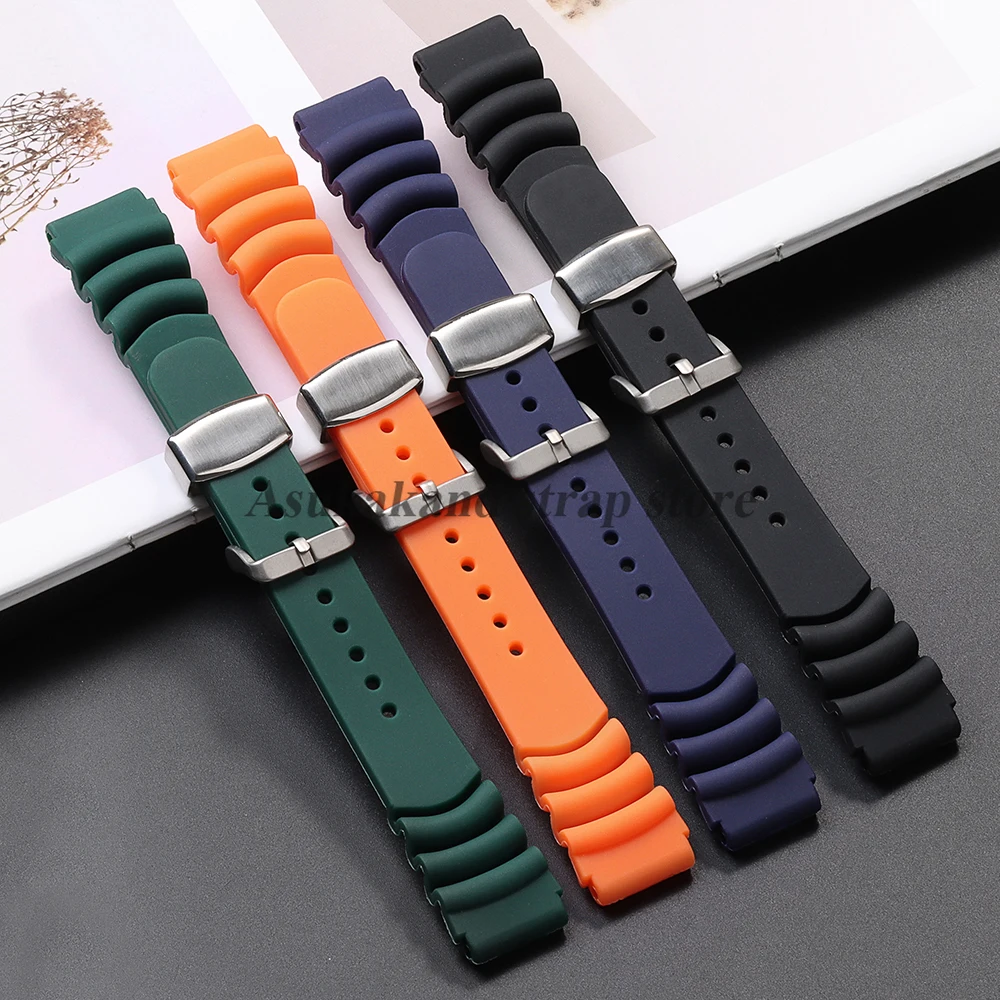 Pulseira de relógio de silicon - Seiko Watch Prospex avaliação e preço