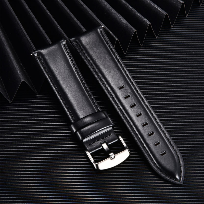 Pulseira de relógio de couro g - Leather Strap Quick Release avaliação e preço