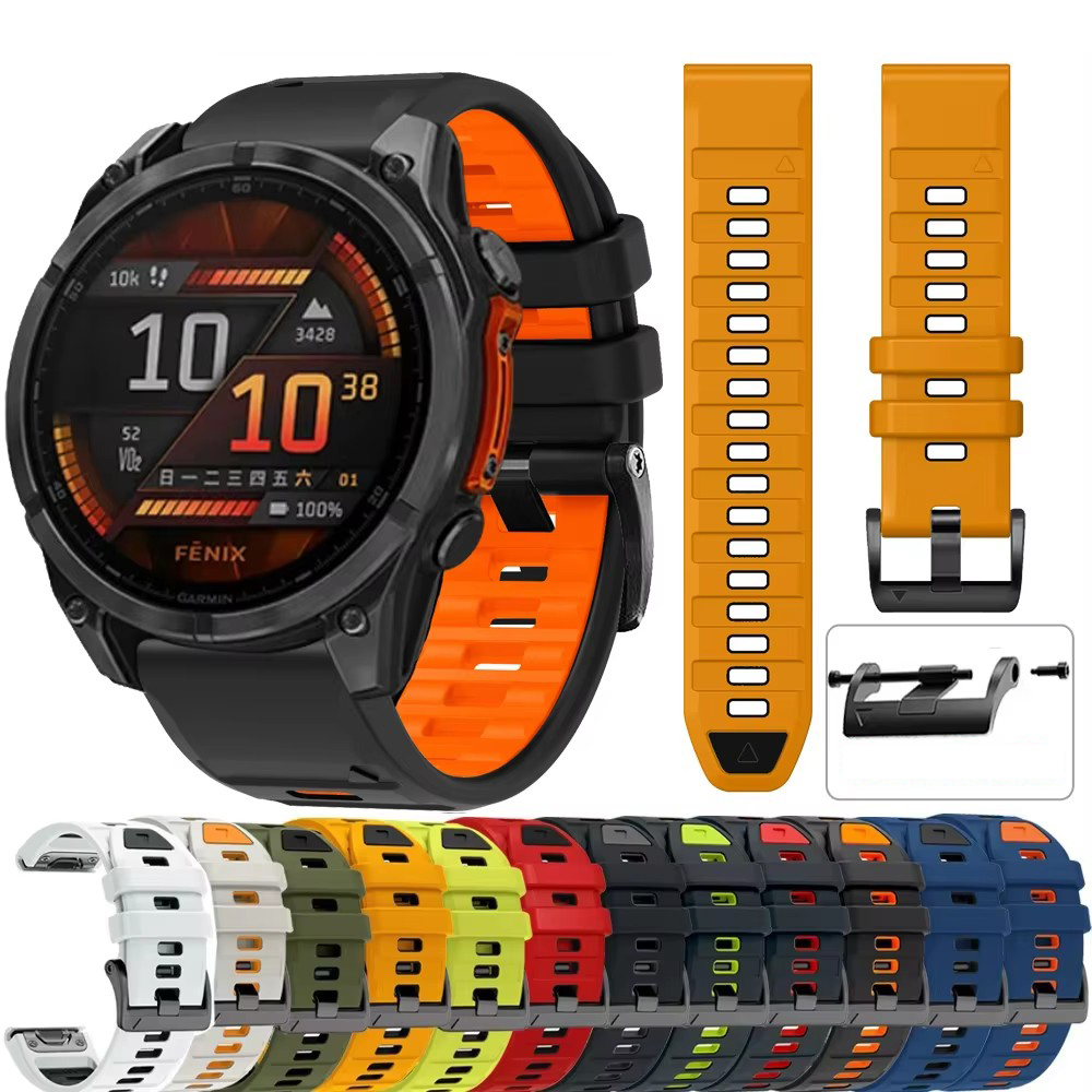 Pulseira de Silicone QuickFit  - Silicone Watch Band 22Mm avaliação e preço