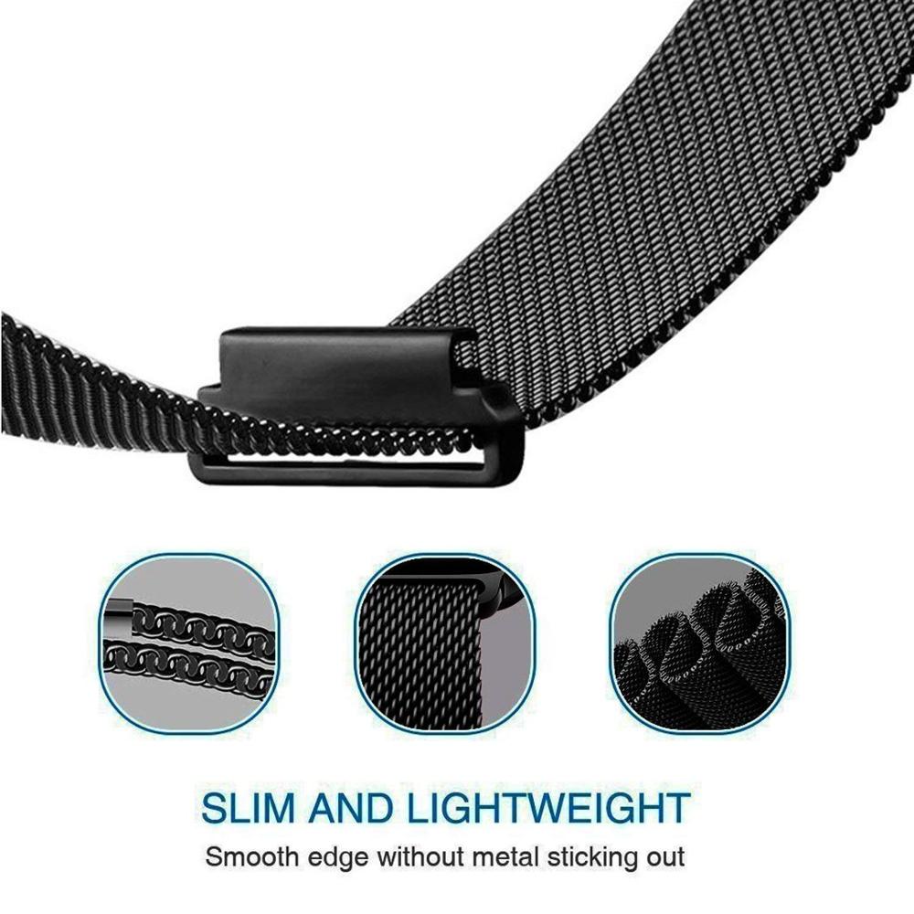 Pulseira Milanese de 20mm 22mm - Milanese Loop Magnetic avaliação e preço