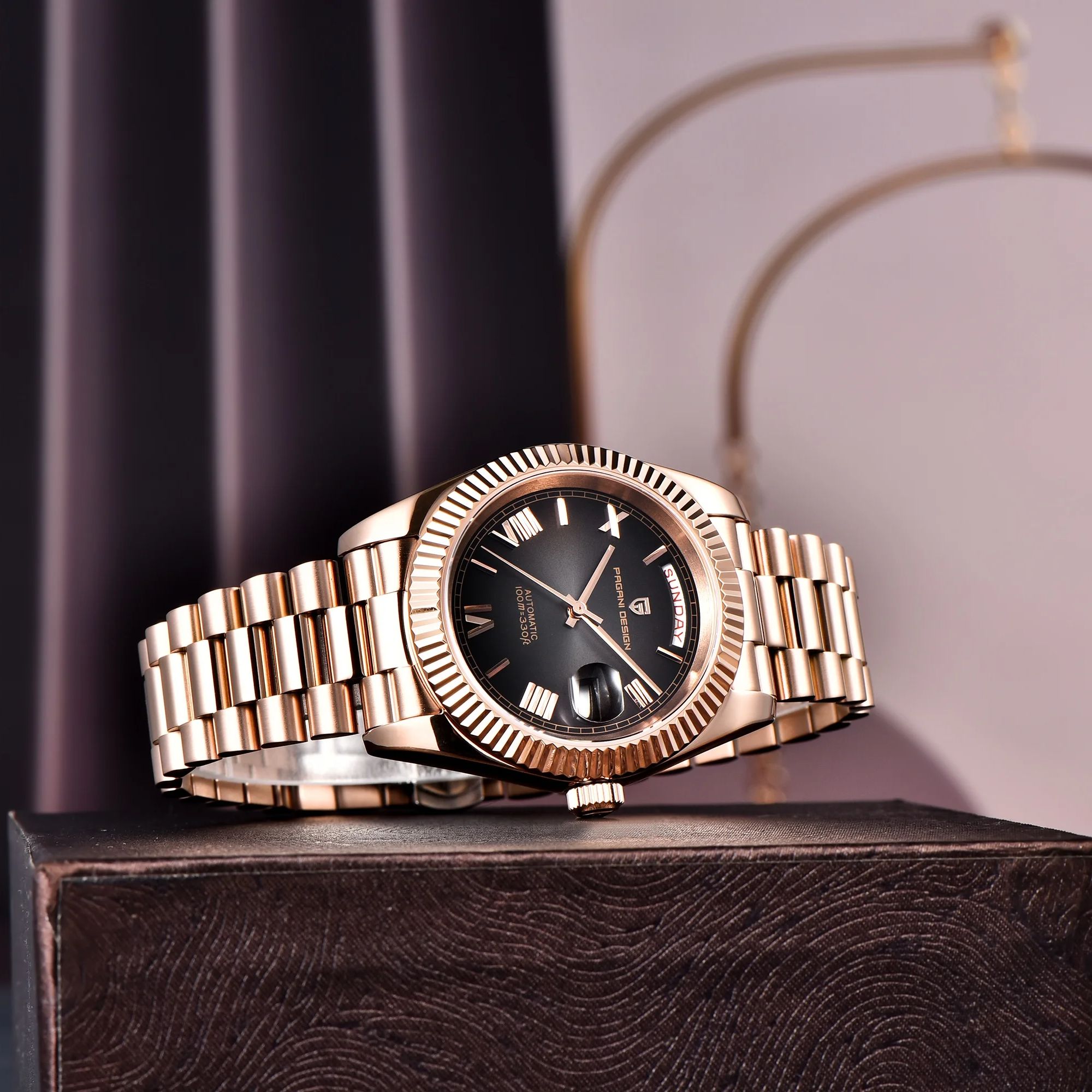 Pagani design dd40 ouro rosa r - Rolex Watch Datejust avaliação e preço