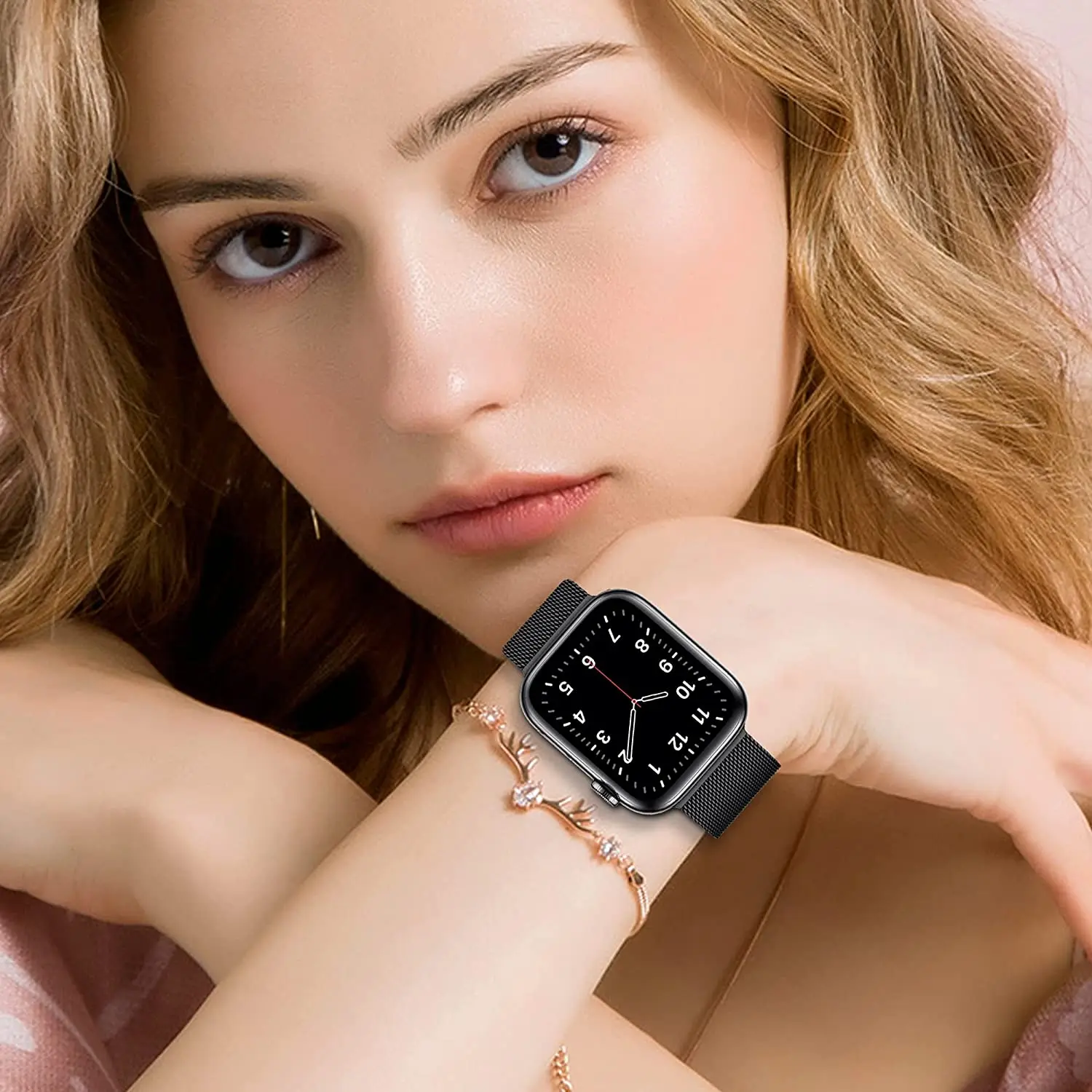 Pulseira de laço milanês para  - Milanese Loop Magnetic avaliação e preço
