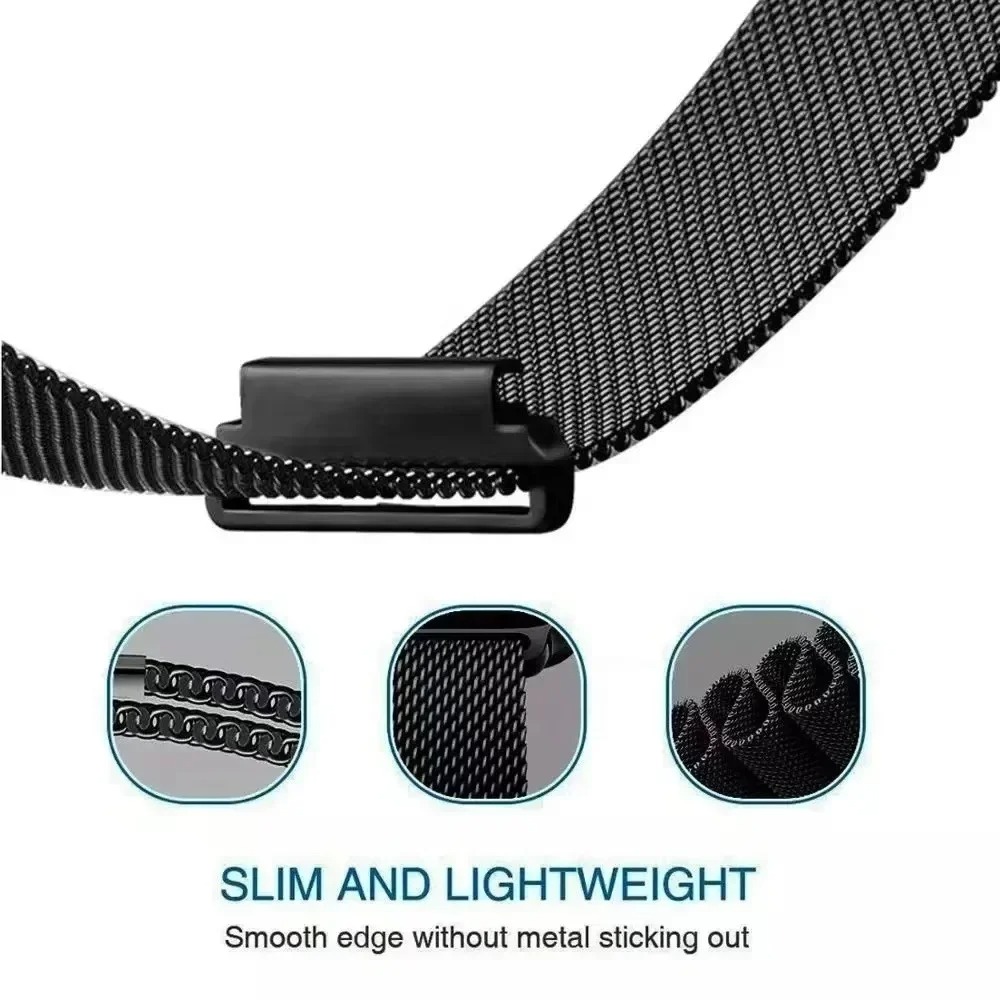 Pulseira Milanese de 20mm 22mm - Milanese Loop Magnetic avaliação e preço