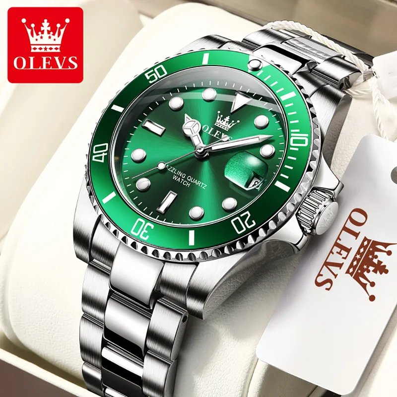 Olevs relógio de quartzo origi - Rolex Watch Datejust avaliação e preço