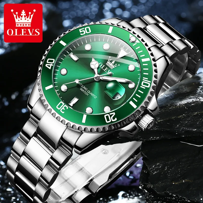 Olevs relógio de quartzo origi - Rolex Watch Datejust avaliação e preço