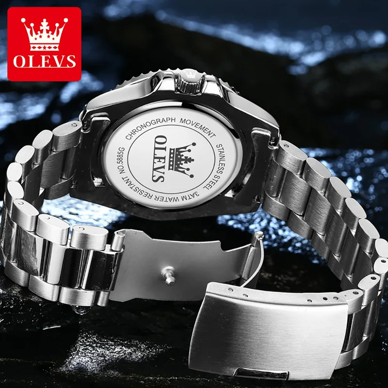 Olevs relógio de quartzo origi - Rolex Watch Datejust avaliação e preço