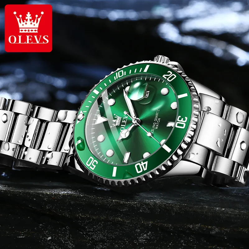 Olevs relógio de quartzo origi - Rolex Watch Datejust avaliação e preço