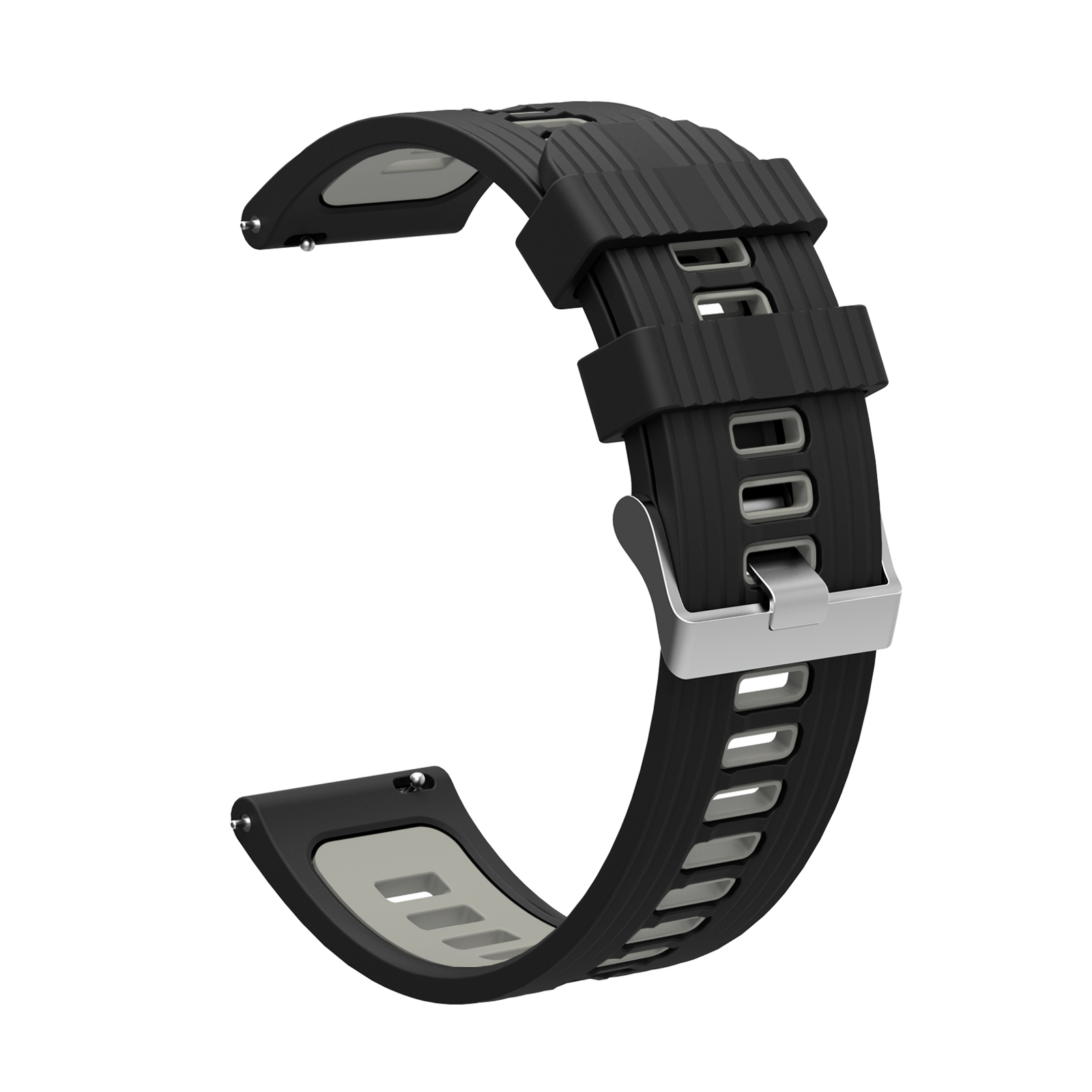 22mm pulseira de silicone maci - Silicone Watch Band 22Mm avaliação e preço