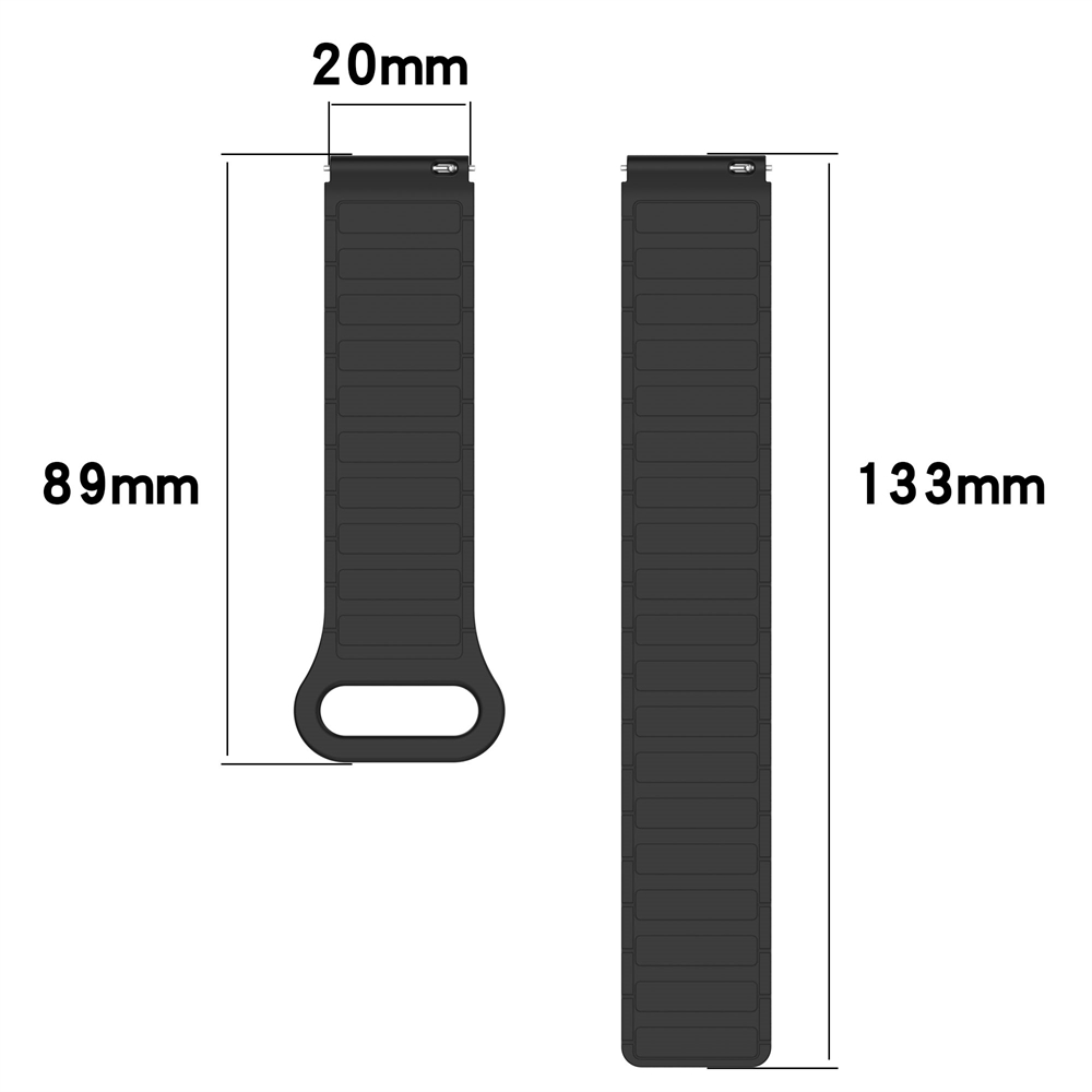 20MM 22MM Silicone Watchband F - Silicone Watch Band 22Mm avaliação e preço