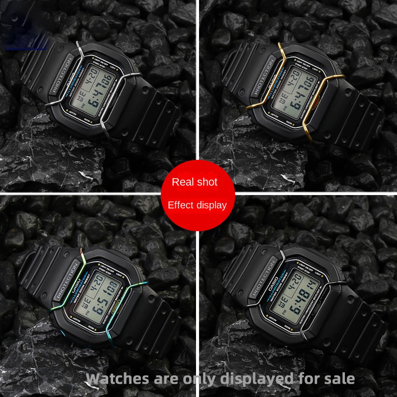 Caixa de relógio pára-choques  - Casio Watch G-Shock Dw-5600 avaliação e preço