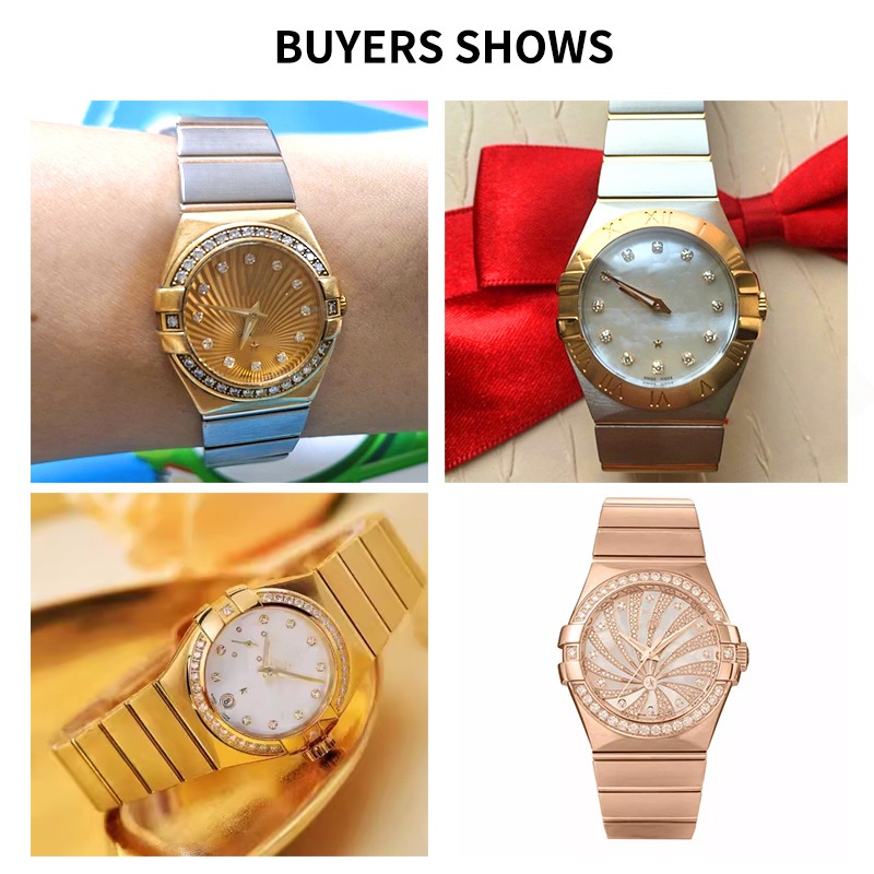 Pulseira de relógio em aço ino - Omega Watch Constellation avaliação e preço