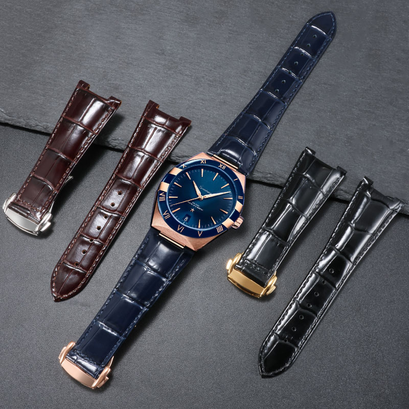 Pulseira de couro genuíno para - Omega Watch Constellation avaliação e preço