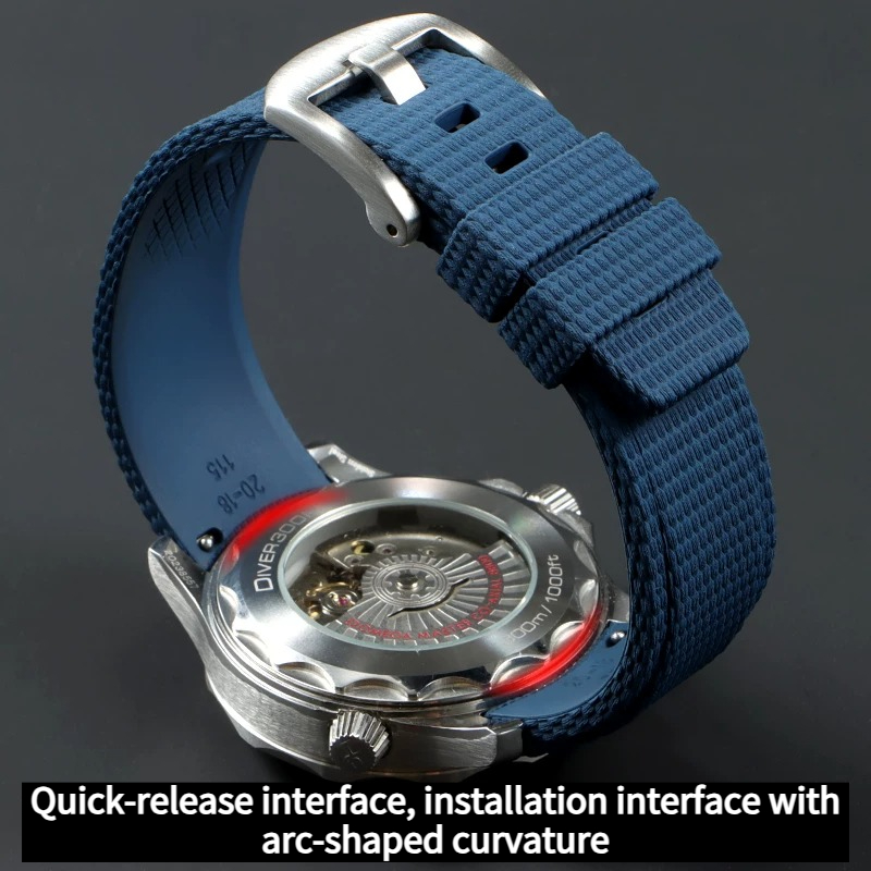 Pulseira de relógio curvada em - Seiko Watch Prospex avaliação e preço