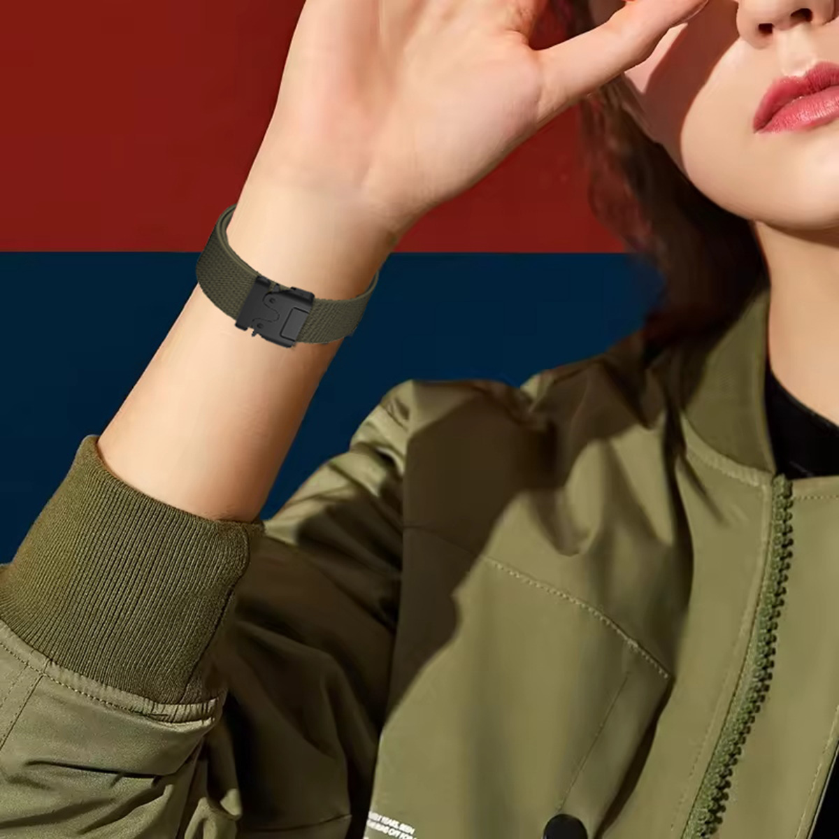 Pulseira de Nylon para Samsung - Parachute Strap Elastic avaliação e preço