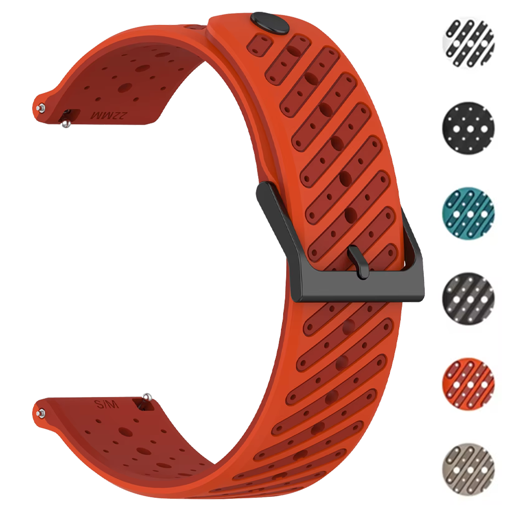 Pulseira esportiva de silicone - Silicone Watch Band 22Mm avaliação e preço