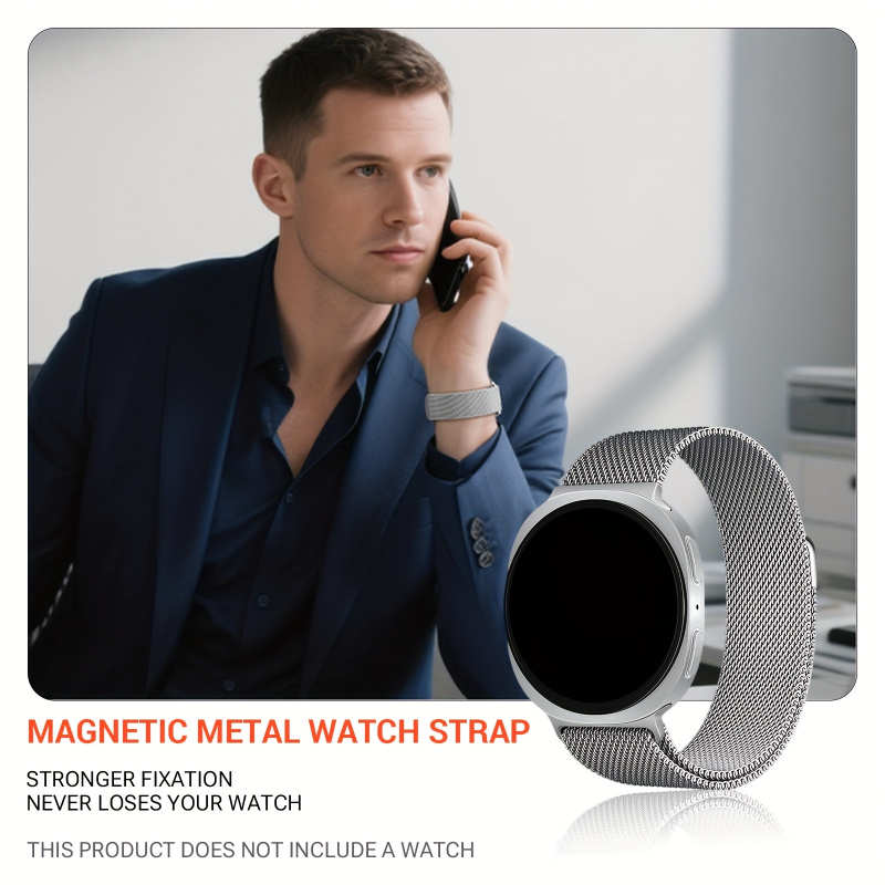 Pulseira de Metal Magnética BU - Milanese Loop Magnetic avaliação e preço