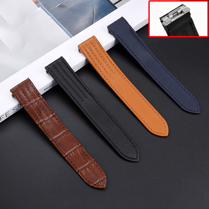 Pulseira de Couro e Nylon de L - Leather Strap Quick Release avaliação e preço