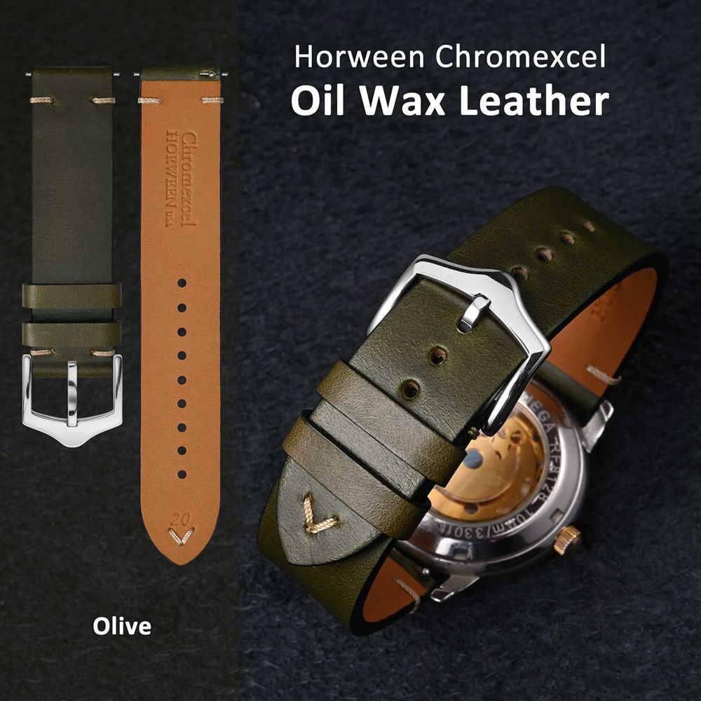 WOCCI-Pulseiras de Relógio Cer - Leather Strap Quick Release avaliação e preço